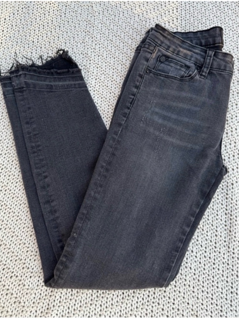 Hudson distressed skinny jeans girls size 14